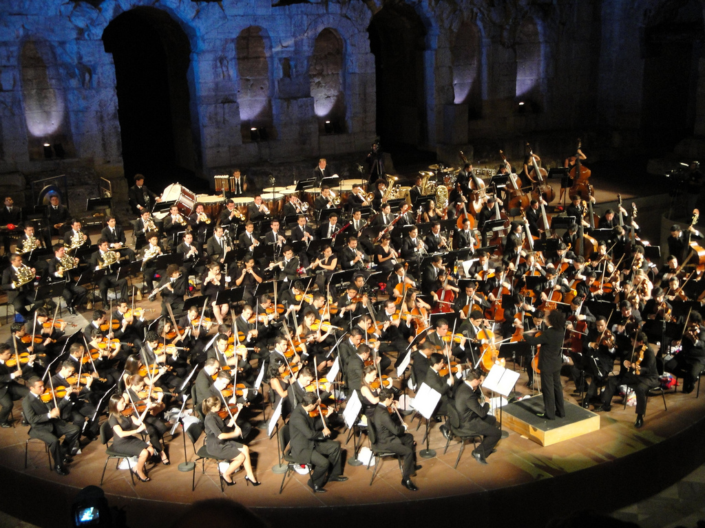 photo of orchestra