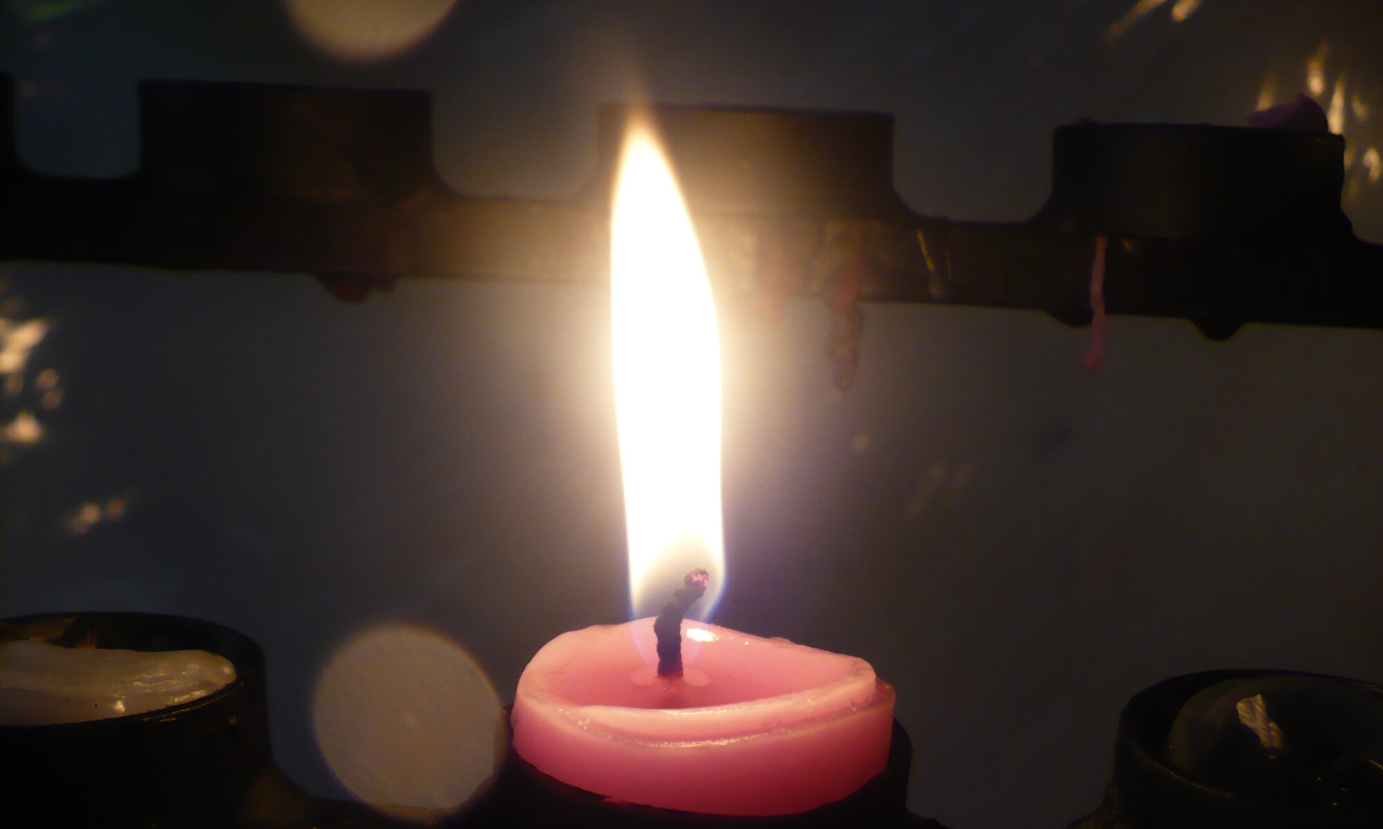 A candle flame