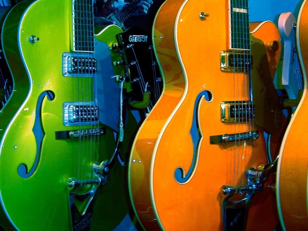 Colorful Guitars by Raul! on Flickr - Eddie Durham by Raul on Flickr 1